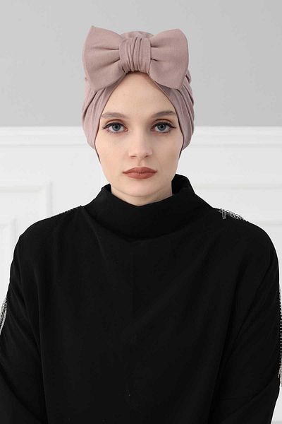 Aisha's Design بونيه قطن ممشط على شكل فراشة موديل B-27