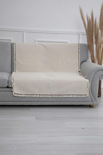 Aisha's Design Fringed Edge Sofa Shawl - 90x170, KS-3