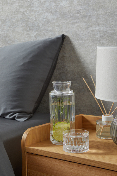 Glamis Selen Concept Linea Model El Yapımı Cam Başucu Sürahisi