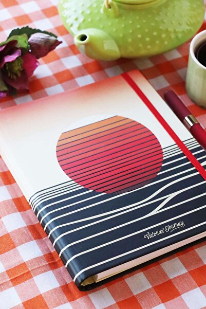 Victoria's Journals 192 Pages 96 Sheets Secret Spiral Notebook - 90gr.Dotted, 17x24 Cm