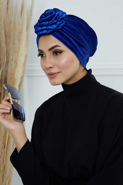 Aisha's Design Velvet Rose Bonnet - B-21Kd Model