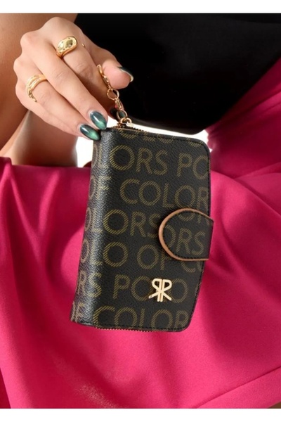 Polo Of Colors Women's Wallet with Coin and Card Compartments