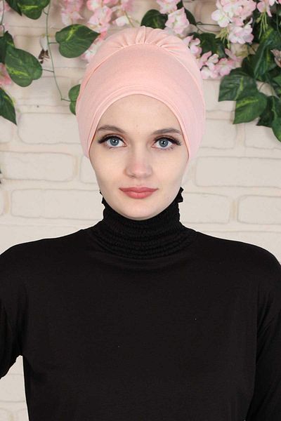 Aisha's Design موديل B-53 بونيه قطني ممشط