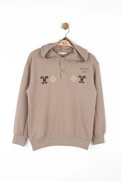 nk kids Mink Boy's Mosaic Sweat