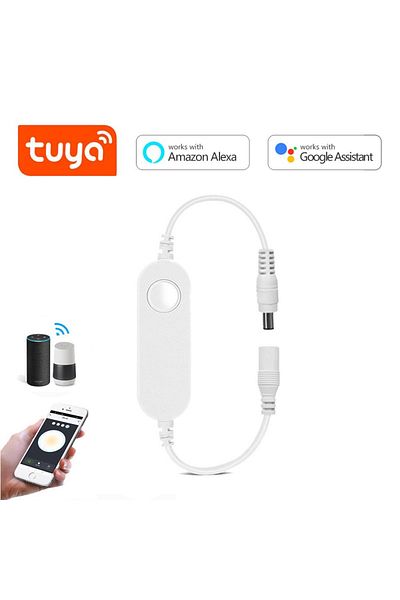 AIMENGTE Tuya Smart Switch Wifi Switch Work For LED Light Strip Control DC 12V interruptor inteligentes wi...