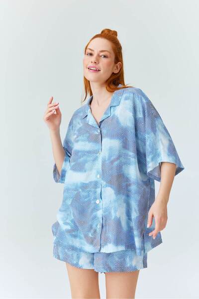 Niseko Bitkisel Ipek Gömlek