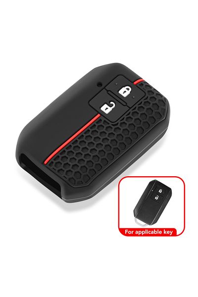 Choice Silicone Key Case Cover For Suzuki Swift 2017 2018 Keyless Fob Shell Skin Keyring Key Chain Holde...