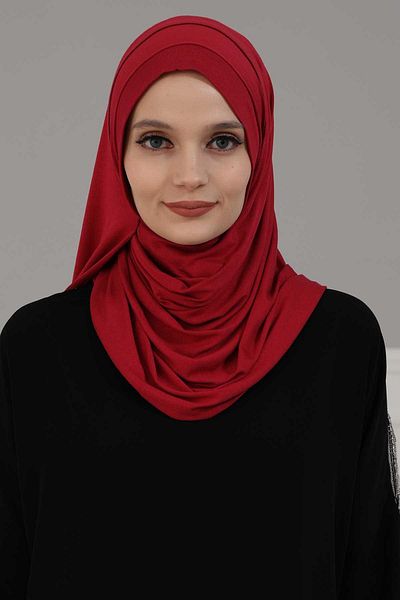 Aisha's Design شال قطن ممشط عملي - موديل Ps-16