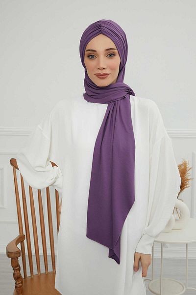 Aisha's Design شال قطني ممشط عملي - موديل CPS-44، موديل CPS-44