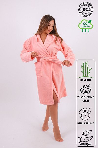 Dotamess Μπουρνούζι Lida Luxury Bamboo Μπουρνούζι