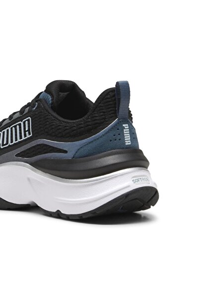 Puma Pantofi sport cu șireturi, cu talpă confortabilă, negru - gri