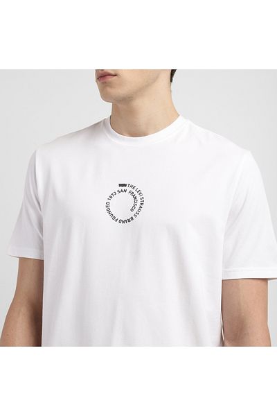 Levi's White Male T-shirt