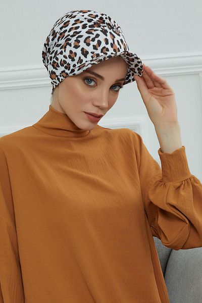 Aisha's Design Patterned Combed Cotton Bonnet - with Hat, B-30Yd