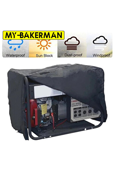 Choice غطاء مولد كهربائي بثلاثة أحجام (81×61×61 سم) مقاوم للرياح، مصنوع من قماش أكسفورد المقاوم للماء، متعدد الاستخدامات
