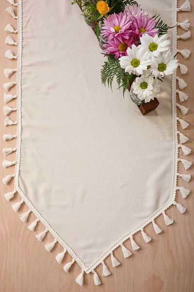 Aisha's Design R-32O موديل 120X40 عداء مزين بشراشيب