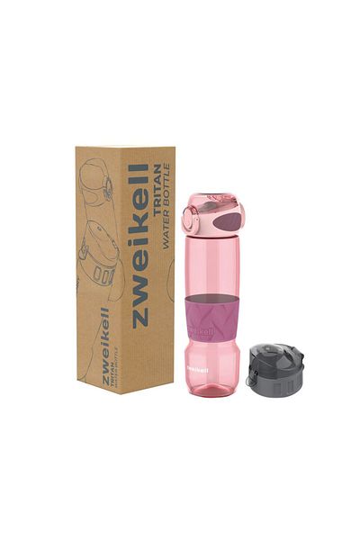 zweikell Rezon Switch Rose Bpa Free 650 ml Tritan Unbreakable Water Bottle - Water Bottle - Spare Cap Gift