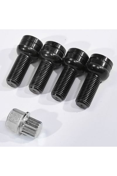 Choice 1set For VW Golf Jetta Beetle Passat Audi Car Anti-theft Wheel Screw Bolt and Lock Lug Nut Fit 14...
