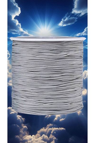 Mir Plastik 50 μέτρα 1mm γκρι κορδόνι αλεξίπτωτου