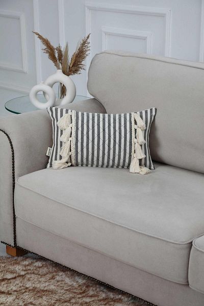 Aisha's Design Bohemian Tasseled Throw Pillow Cover - K-247