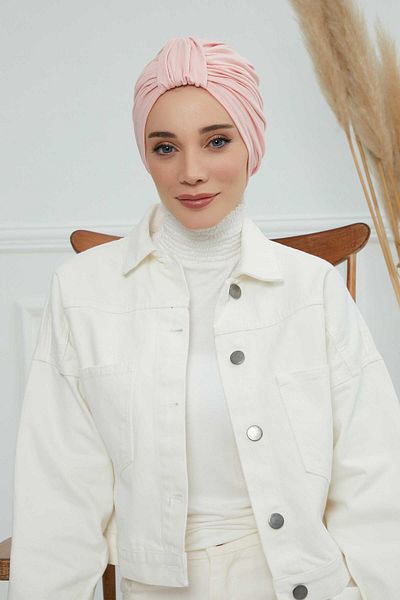 Aisha's Design موديل B-68 بونيه قطني ممشط