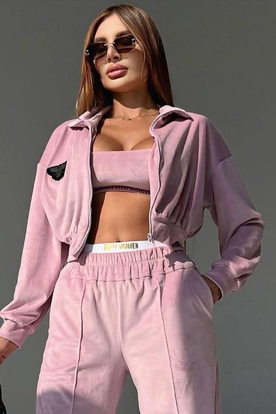 Fashiontayt selyem bársony 3 részes készlet