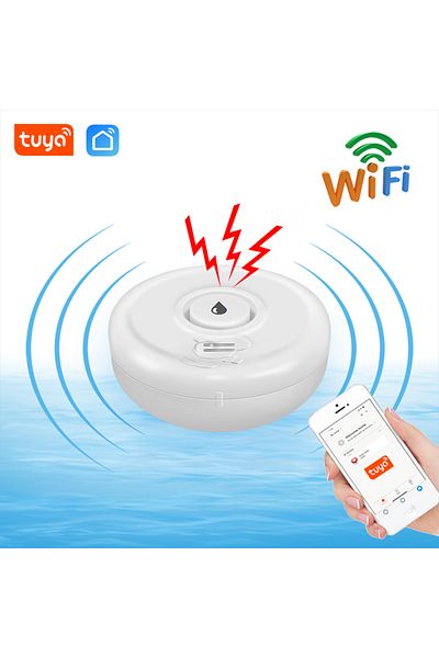 Choice Tuya WiFi Flood Sensor Smart Life App Water Leak Sensor Detection Loudly Sound Alarm Linkage Aler...