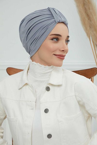 Aisha's Design موديل B-68 بونيه قطني ممشط