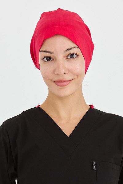 Çatı Medikal Bandană chirurgică din Lycra cu model de flori de rodie