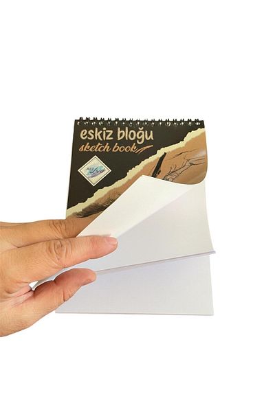 tuvval A5 120Gr 50 Sheets+2B Pencil Sketchbook Gift