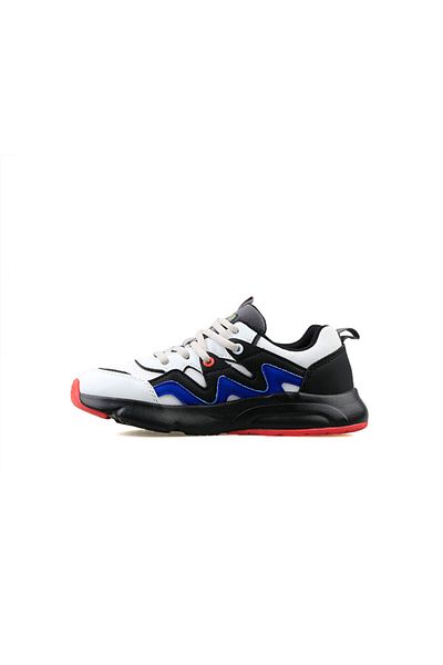 Dudino Voina Blue 25B239 - Pantofi albi casual pentru copii