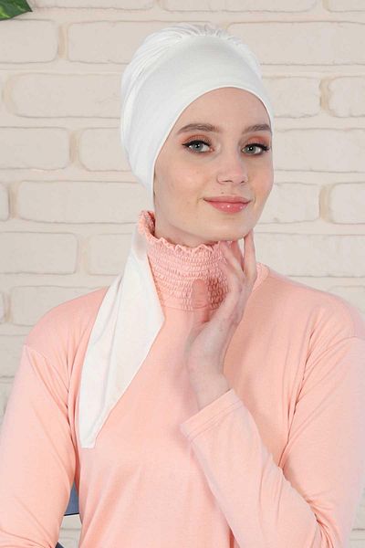 Aisha's Design B-49 Model Combed Cotton Bonnet