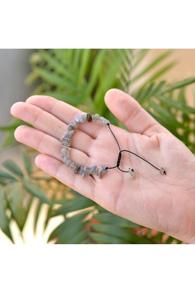 Taş Sandığı Labradorite Stone Bracelet - Adjustable