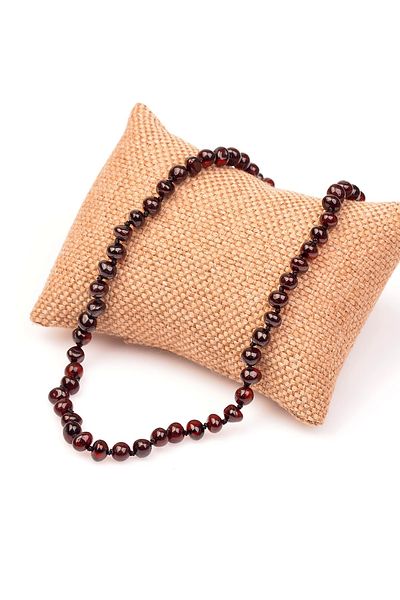 Taş Sandığı Damla Amber Adult Necklace - Series Product