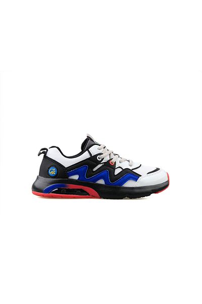Dudino Voina Blue 25B239 - Pantofi albi casual pentru copii