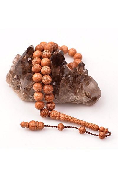 Taş Sandığı Plane Tree Prayer Beads - 9.5 mm