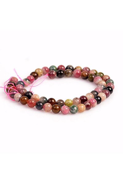 Taş Sandığı Tourmaline Stone String (7 Mm)
