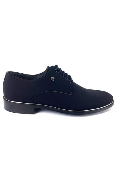 Fosco Classic Men's Shoes - 8003 Black Satin