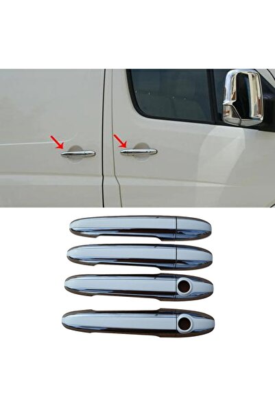 Niken Volkswagen Crafter Kapı Kolu Kromu Nikelajı