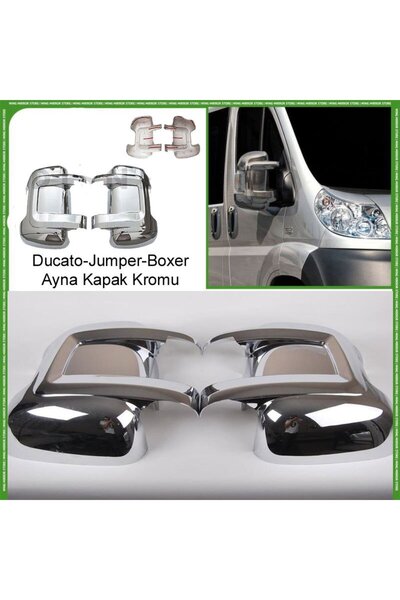 Niken Peugeot Boxer Ayna Kapağı Kromu Nikelajı 2007 Sonrası