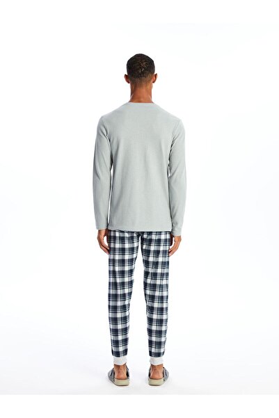LC Waikiki Baskılı Standart Kalıp Erkek Pijama Takımı