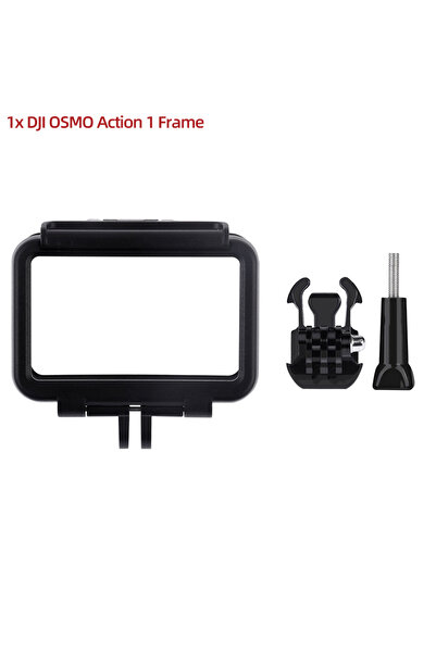 Choice غطاء حماية أسود اللون مضاد للسقوط من مادة ABS لكاميرا DJI OSMO Action 1