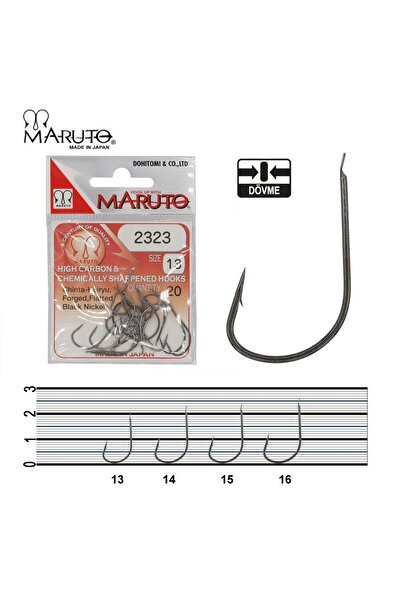 MARUTO 2323 Bn Iğne Siyah 13