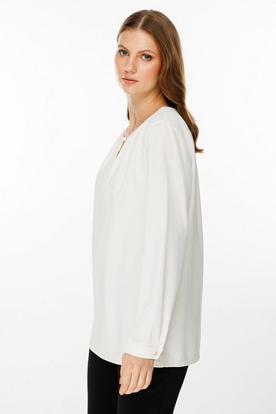 Ekol Blouse with Metal Accessories