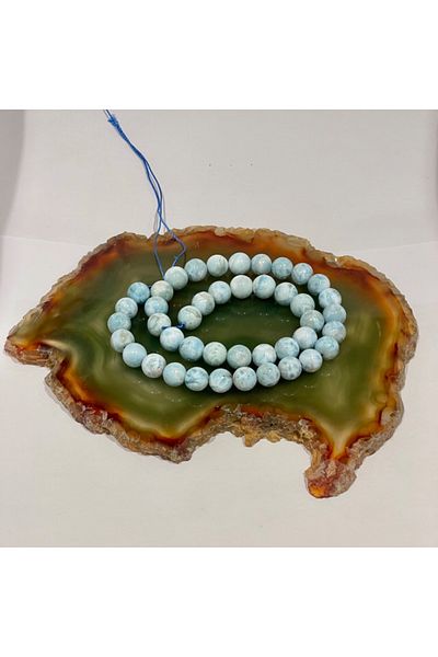 Taş Sandığı Larimar Stone String - 10 mm