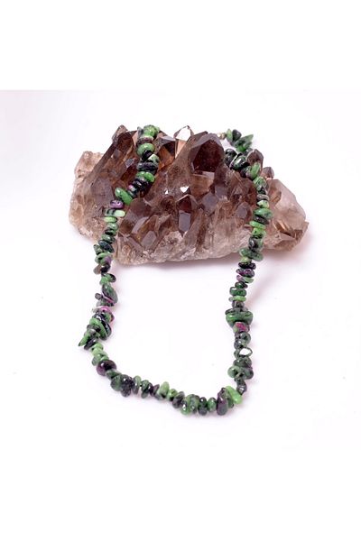 Taş Sandığı Anyolite Stone Broken Stone Necklace