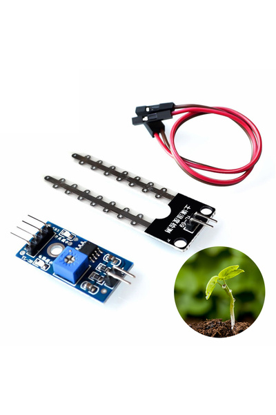 Choice لوحة تطوير مستشعر رطوبة التربة LM393 وحدة مستشعر الرطوبة الرقمية 5 فول...