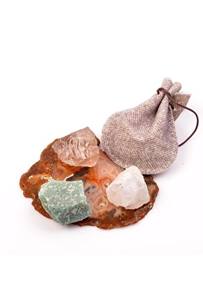 Taş Sandığı Ay Taşı - Aventurin - Dumanlı Kuvars Taşı Ham Kütle