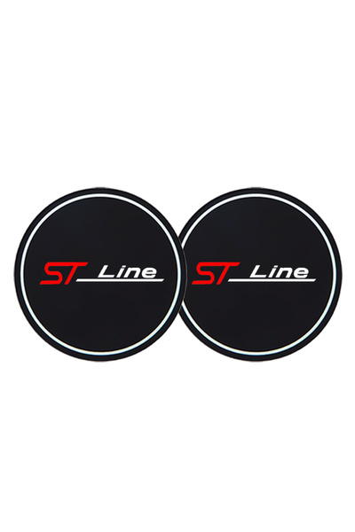 Choice 2 قطعة حامل كأس الماء وزجاجة السيارة وسادة مضادة للانزلاق حصيرة هلام ا...