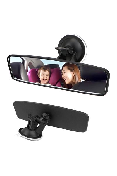Choice 200x60 Mm Wide-angle Rearview Mirror Interior Rear View Mirror Universal Car-styling Car Rear Mirror
