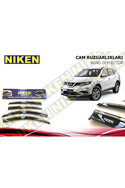 Niken Nissan X-trail Kromlu Cam Rüzgarlığı 2014 Sonrası